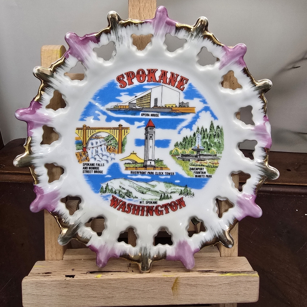 Spokane Souvenir Decorative Plate